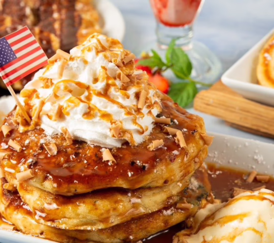 Pancake am Tor
