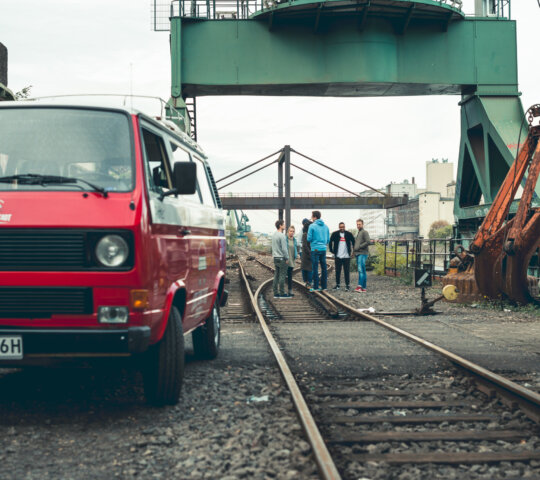 Visite de la ville de Cologne en bus VW vintage (3,5 heures)