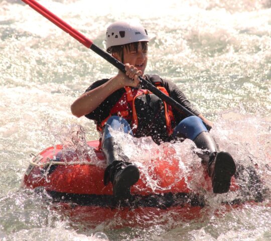 Tubing on the Isar Tubing on the Isar
