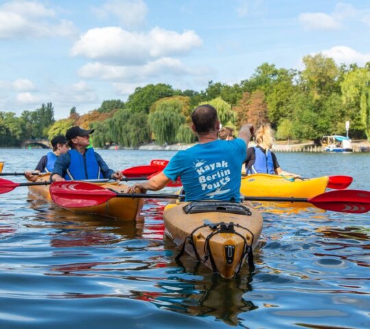 Kayak Tour on the Landwehr Canal