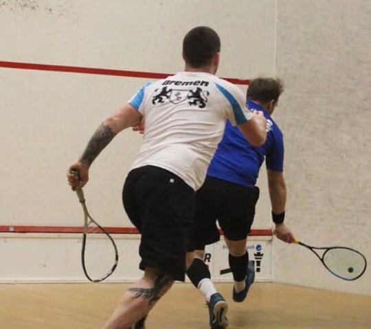 Squash at Tegel Airport